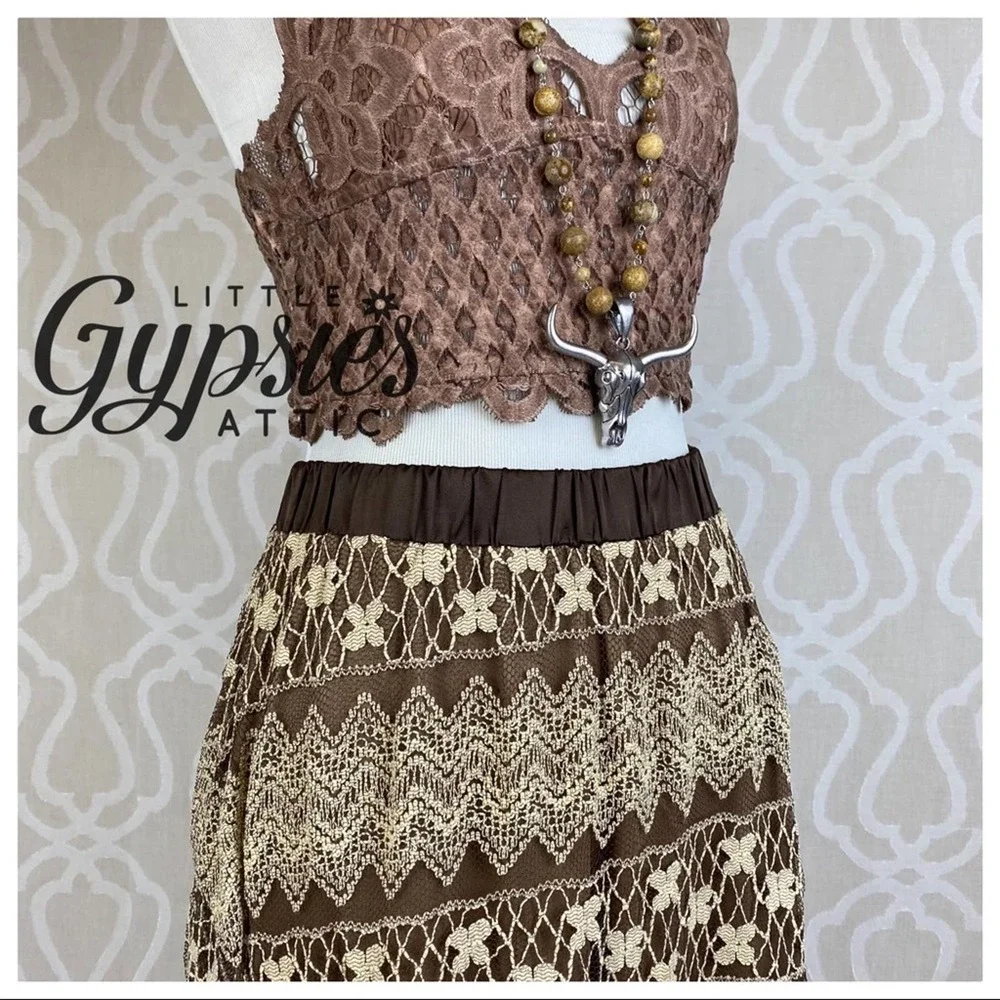 Ryu Back to Bohemia Hand Made Skirt - Picture 2 of 12